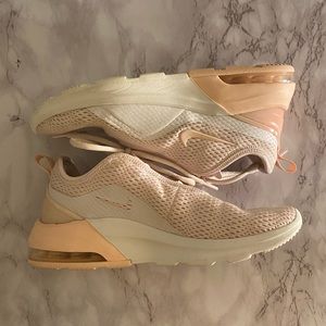 Nike Air Women’s Pink Peach White Athletic Sport Shoes , Size 6